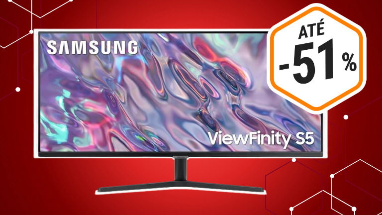 Este monitor Samsung de 34" está ao menor preço de sempre na Amazon!