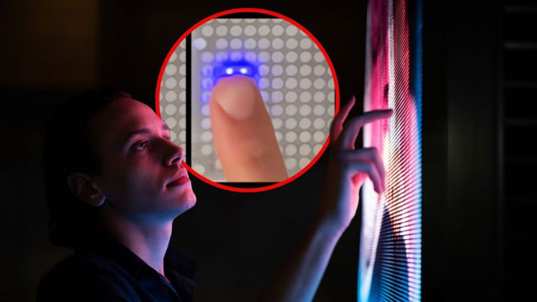 Este novo ecrã permite sentir as imagens com os dedos e parece ficção científica