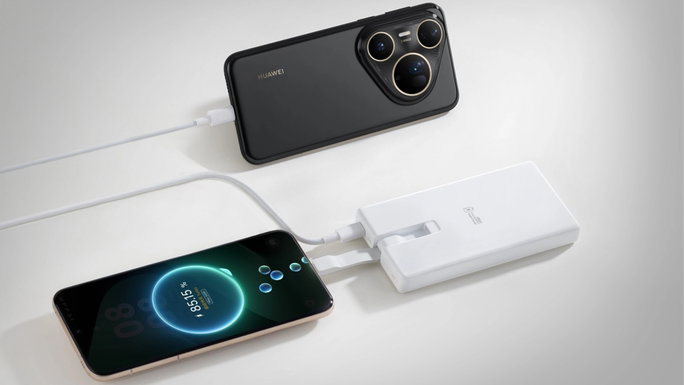 Este novo powerbank de 100 W da Huawei tamb&eacute;m &eacute; um rastreador