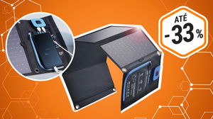 Este painel solar portátil pode salvar-te e ronda os 50 € na Amazon!