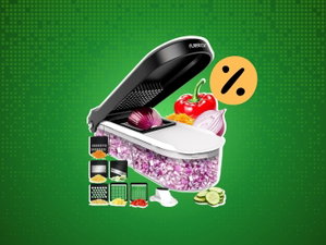 Este picador de alimentos Fullstar é essencial na cozinha e custa menos de 20€ na Amazon!