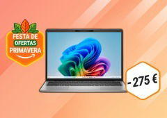 Este portátil com Copilot+ e 16 GB de RAM fica 275 € mais barato na Amazon