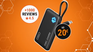 Este Power Bank da INUI de 10.000 mAh dá imensa ajuda e custa apenas 20 € na Amazon!