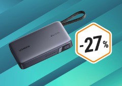 Este powerbank de 20.000 mAh e 67 W está 27% mais barato na Amazon