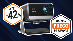 Este projetor Full HD 1080P transforma a sala num cinema por menos de 100 € na Amazon