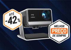 Este projetor Full HD 1080P transforma a sala num cinema por menos de 100 € na Amazon
