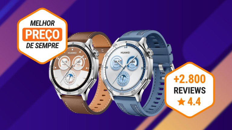 Este smartwatch da Huawei está ao preço mais baixo de sempre