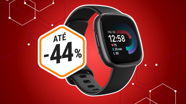 Este smartwatch Google Fitbit Versa 4 está ao melhor preço na Amazon