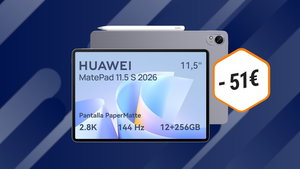 Este tablet com tela de 2,8 K, 144 Hz e 12 GB de RAM está a preço mínimo na Amazon