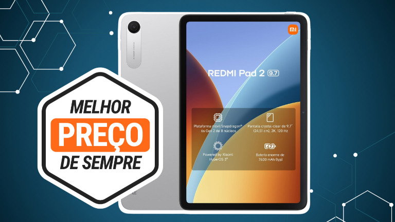 Este tablet Xiaomi com 7600 mAh e está por menos de 150 € na Amazon