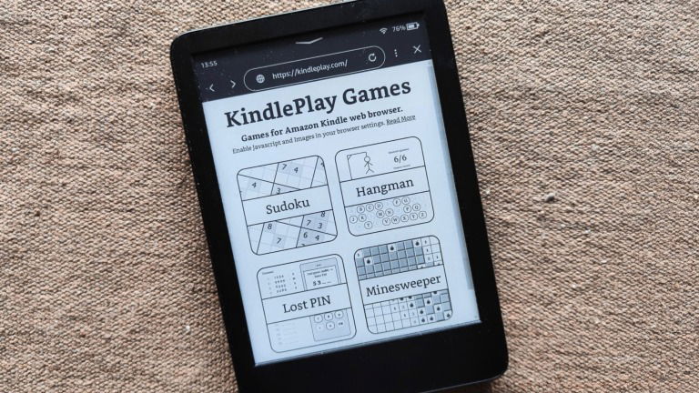 Este truque transforma o teu Kindle numa consola de jogos retro