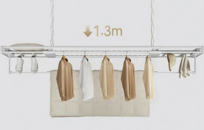 imagem de roupa estendida no Xiaomi Mijia 3