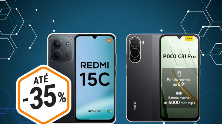 Estes 2 telemóveis Xiaomi têm bateria para durar e custam menos de 150 €