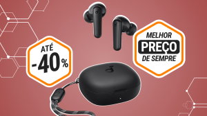 Estes fones sem fios da Soundcore estão ao menor preço de sempre na Amazon!