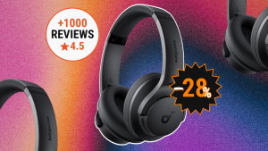 Estes headphones Soundcore sem fios estão em saldo na Amazon!