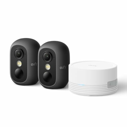 eufyCam C35 Kit negro 2+1