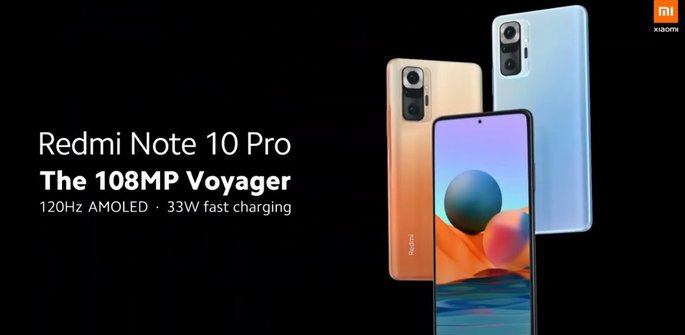 Design oficial dos Redmi Note 10