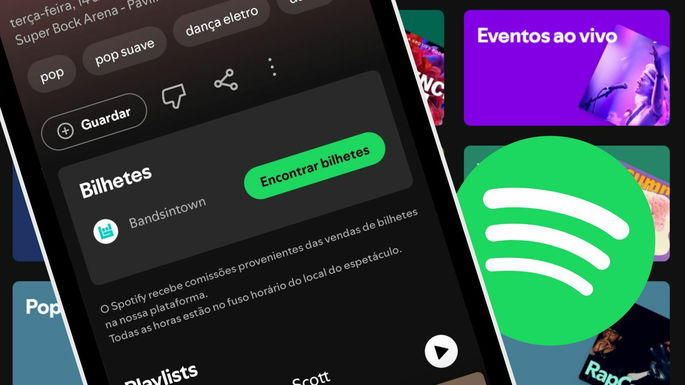 Eventos ao vivo spotify