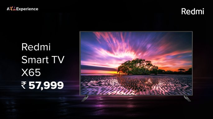 Esta é a Redmi Smart TV X65