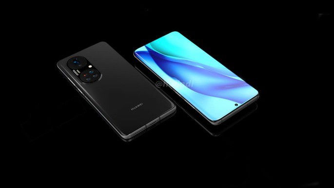 Alegado design do Huawei P50 Pro+