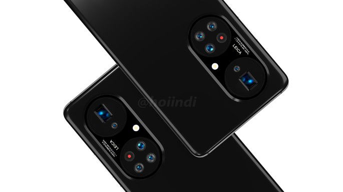 Alegado design do Huawei P50 Pro+