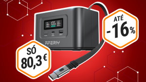 Falha de energia? Esta estação portátil de 100 W custa 80 € na Amazon