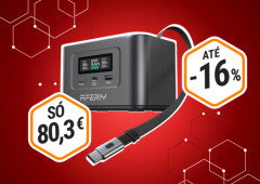 Falha de energia? Esta estação portátil de 100 W custa 80 € na Amazon