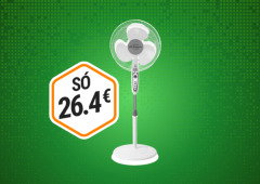 Farto do calor? O Amazon tem um ventilador de 50 W que te pode salvar por menos de 30€