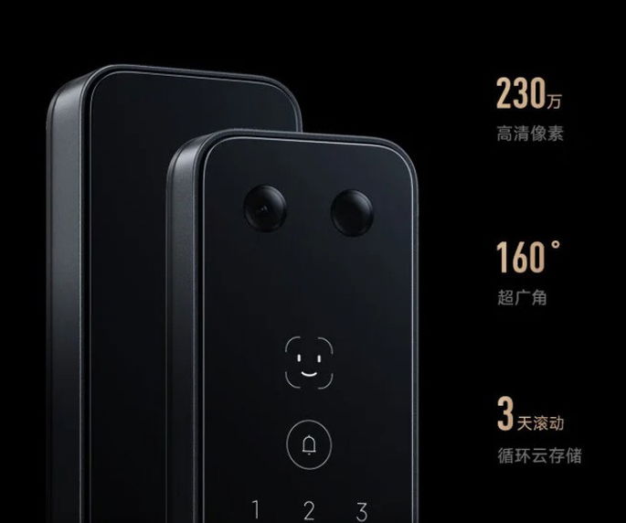 câmara da fechadura inteligente da Xiaomi