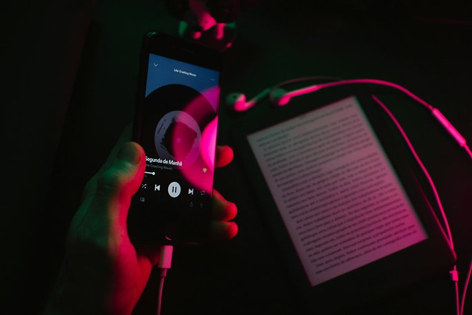 telem&oacute;vel leitor de m&uacute;sica