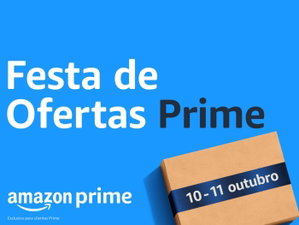 Festa de Ofertas Amazon Prime chega a 10 e 11 de outubro