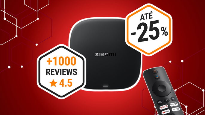 Xiaomi TV Box S (3.ª Geração) com desconto até 25%