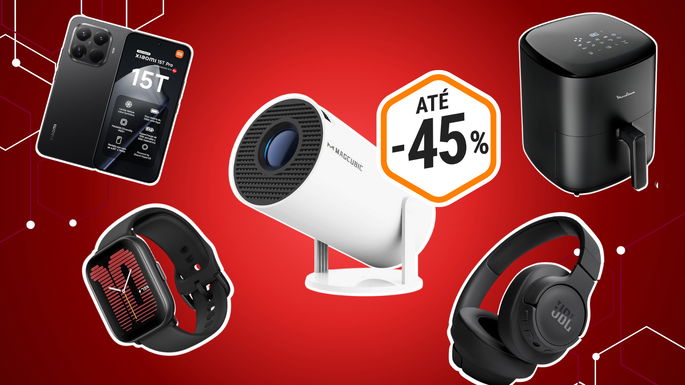 10 gadgtes com desconto de até 45% na Amazon!