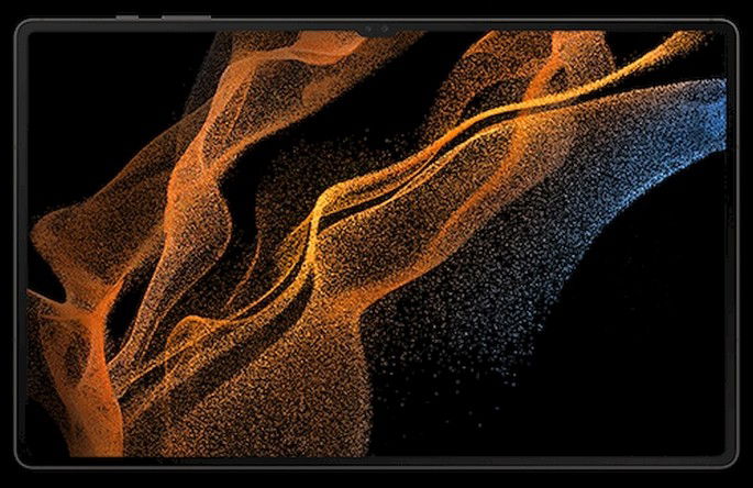 O alegado design do Samsung Galaxy Tab S8 Ultra. Crédito: Evan Blass