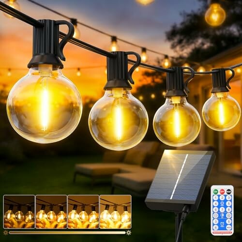FGRYB Guirnalda Luz Exterior 15 M