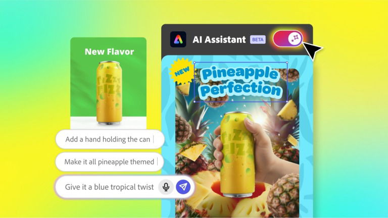 Fica de olho, Canva! Adobe lança assistente de IA no Express que poupa horas de trabalho