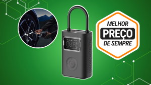 Finalmente o compressor portátil da Xiaomi está ao menor preço na Amazon