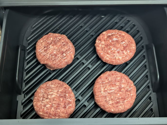 Flama 679FL - 4 hamburgueres na cuba