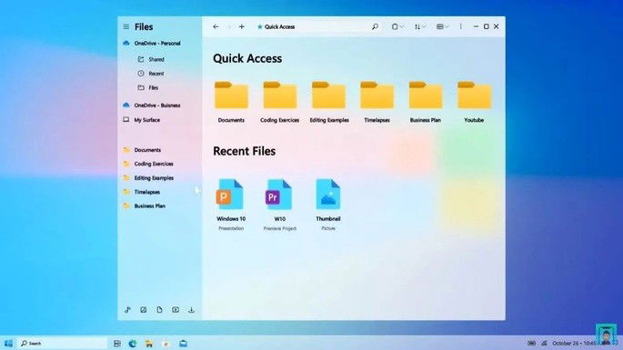 Sistema de Design Fluente da Microsoft