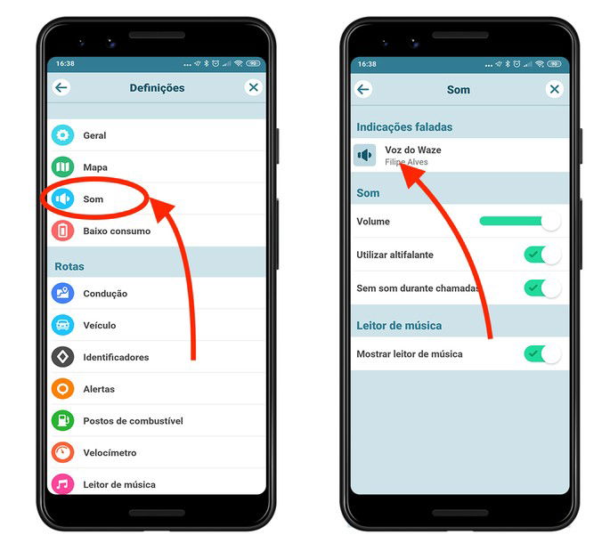 Waze app adicionar a tua voz