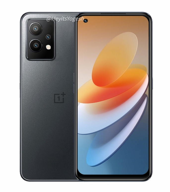 Renderização do OnePlus Nord CE 2 Lite
