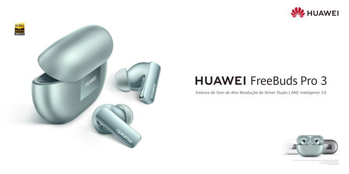 Cartaz promocional Huawei FreeBuds Pro 3