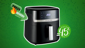 Fritadeira de ar grande e barata: Russell Hobbs deu "queda" de preço na Amazon!