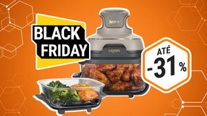 Fritadeira de ar portátil? Descobre a Ninja CRISPi 3,8L com desconto Black Friday!