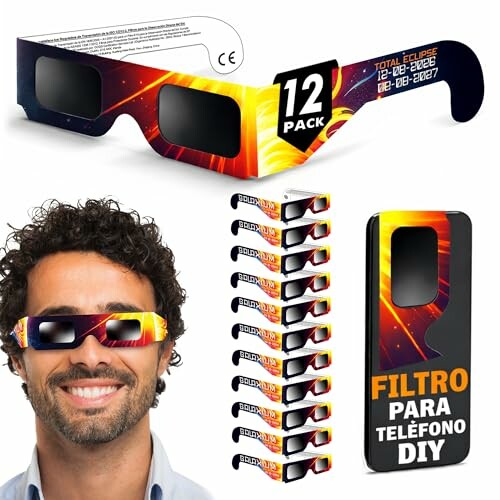 Galaxium Pack 12 Gafas Eclipse Solar