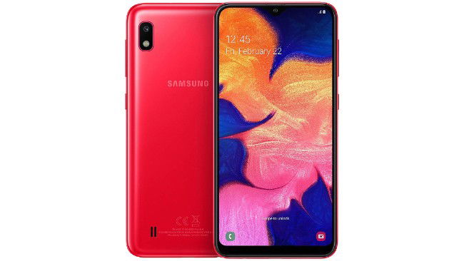 Samsung Galaxy A10 em branco