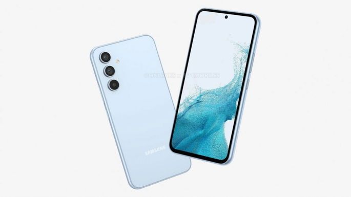 Design esperado do Galaxy A54