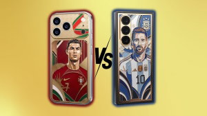 Galaxy de Messi vs iPhone de CR7: Caviar transforma rivalidade em smartphones de luxo