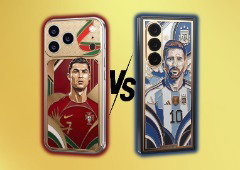 Galaxy de Messi vs iPhone de CR7: Caviar transforma rivalidade em smartphones de luxo
