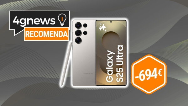 Galaxy S25 Ultra fica 694 € mais barato com desconto de 46%